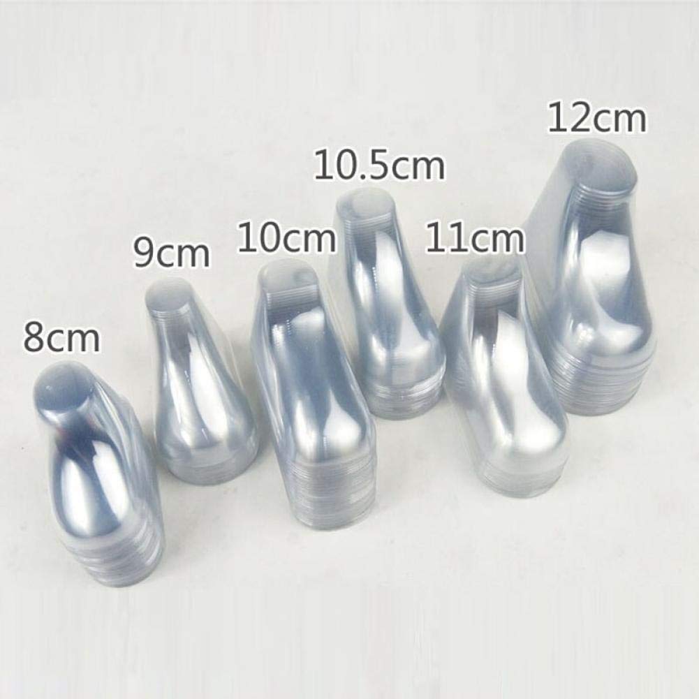 20 Stück Sockenformen Aus Kunststoff – Transparent, Ca. 8 Cm, Für Baby-Schuhe & Socken