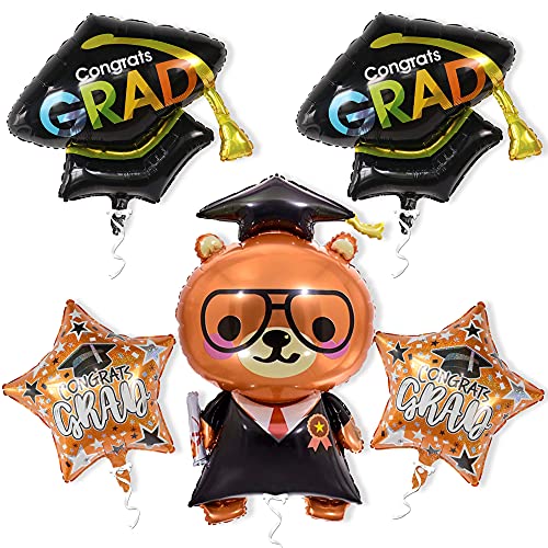 Image of Graduation Decorations 2026 | Kindergarten Graduation Balloons - Giant 36 Inch | Preschool Graduations Balloons | Grad Cap Decorations | Preschool Balloon | 2026 Graduations Party Decoration, KatchOn