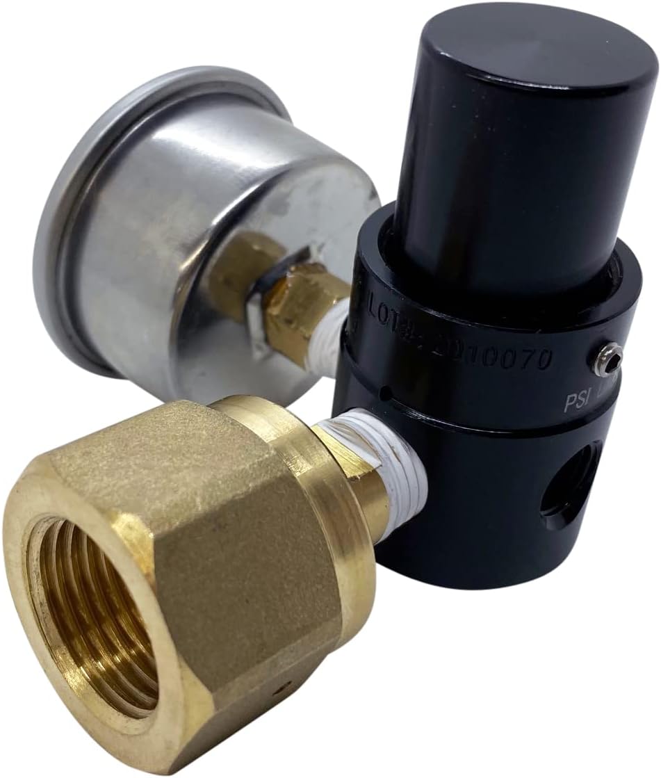 Preece Precision Co2 Air Shifter Compact Mini Aluminum Fixed Regulator 100PSI
