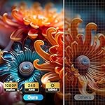 Portable Mini Projector with Electric Focus, NICPOW Full HD 1080P Projector, Bluetooth Movie Projector with Auto Keystone, Two-Way Bluetooth, Ideal for Indoor Outdoor Use, White - Image 2