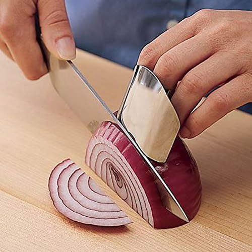 V9SALES Stainless Steel Finger Cutting Protector Hand Guard Safe Chopping Slice Kitchen Tool (B0D5Y1J67T) Amazon Price History, Amazon Price Tracker