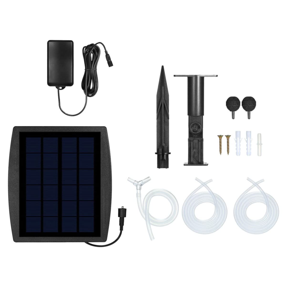 Happyyami Pompa Di Ad Energia Solare Portatile Silenziosa Per Acquari Da Esterno