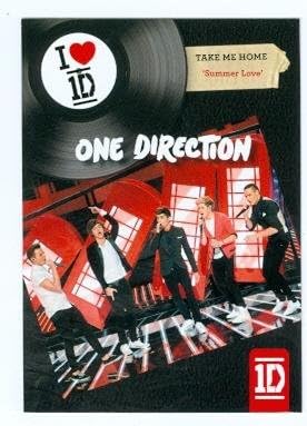 One Direction trading card (One Direction 1D) 2013 Panini Take Me Home Summer Love #13