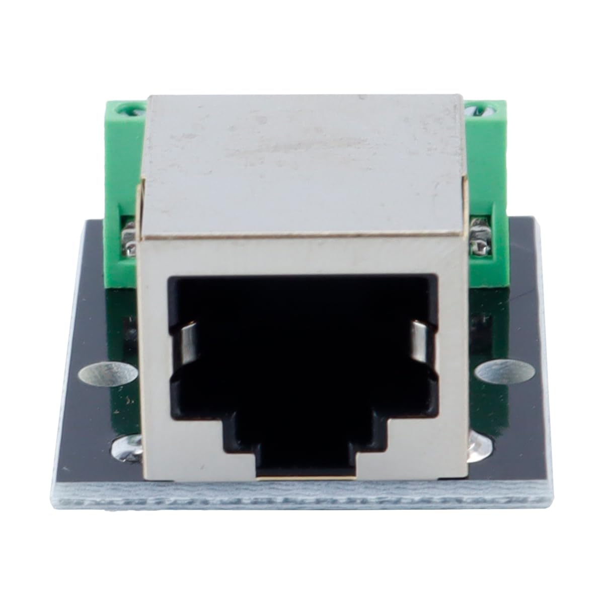 Scheda di breakout Ethernet RJ45 da 4 pezzi – Adattatore terminale a vite a 8 pin con passo 2,54 mm per CCTV/DVR