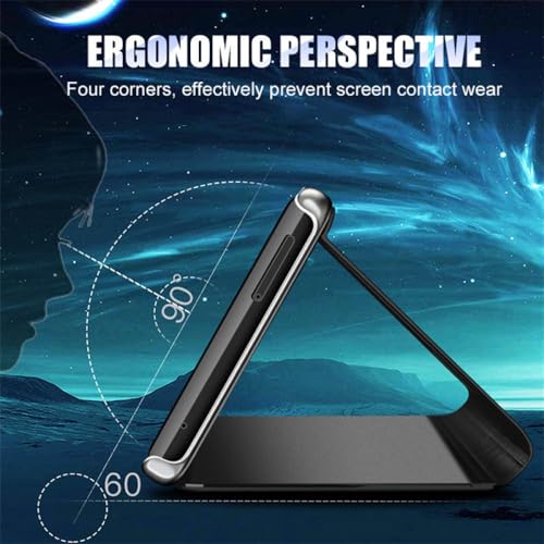 Étui à rabat miroir intelligent Samsung protégeant l'écran des rayures - 4