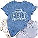 SUWATOIN Women Pickleball Shirt Pickleball Player T-Shirt Pickleball Lover Gift Tee Tops