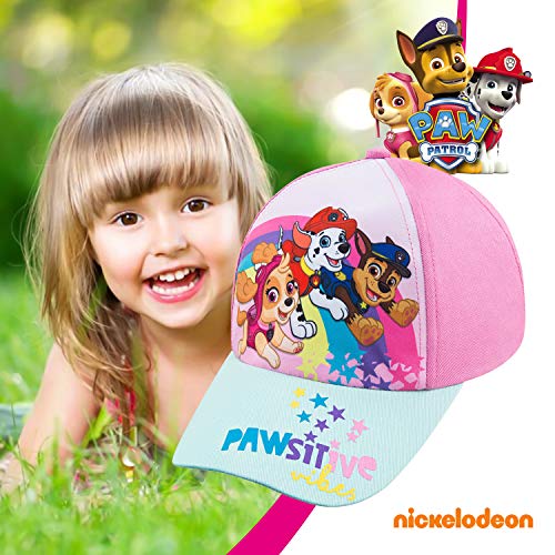Casquette Paw Patrol fille protégeant du soleil les tout-petits de 2 à 4 ans - 3