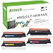 With CHIP-Aztech 4 Pack Compatible for Brother TN760 TN730 HL-L2350DW HL-L2395DW Toner Cartridge Brother DCP L2550dw HL-L2370DWXL HL-l2390DW MFC-l2710DW HL-l2395DW MFC-l2750DW HL-l2370DW Toner Printer