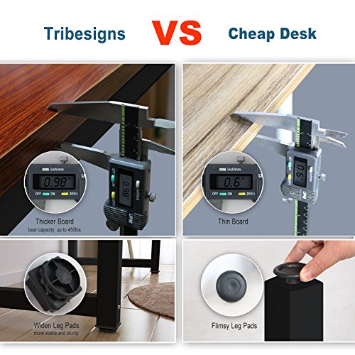 image for Tribesigns Modern Simple Style Computer Desk PC Laptop Study Table Off