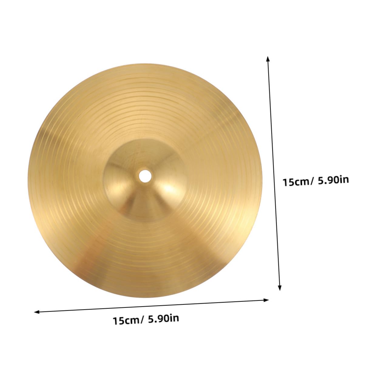 ULDIGI Drum Set Cymbals Jazz Drum Cymbal Hi Hat Metal Cymbal Set for Drums Professional Sound