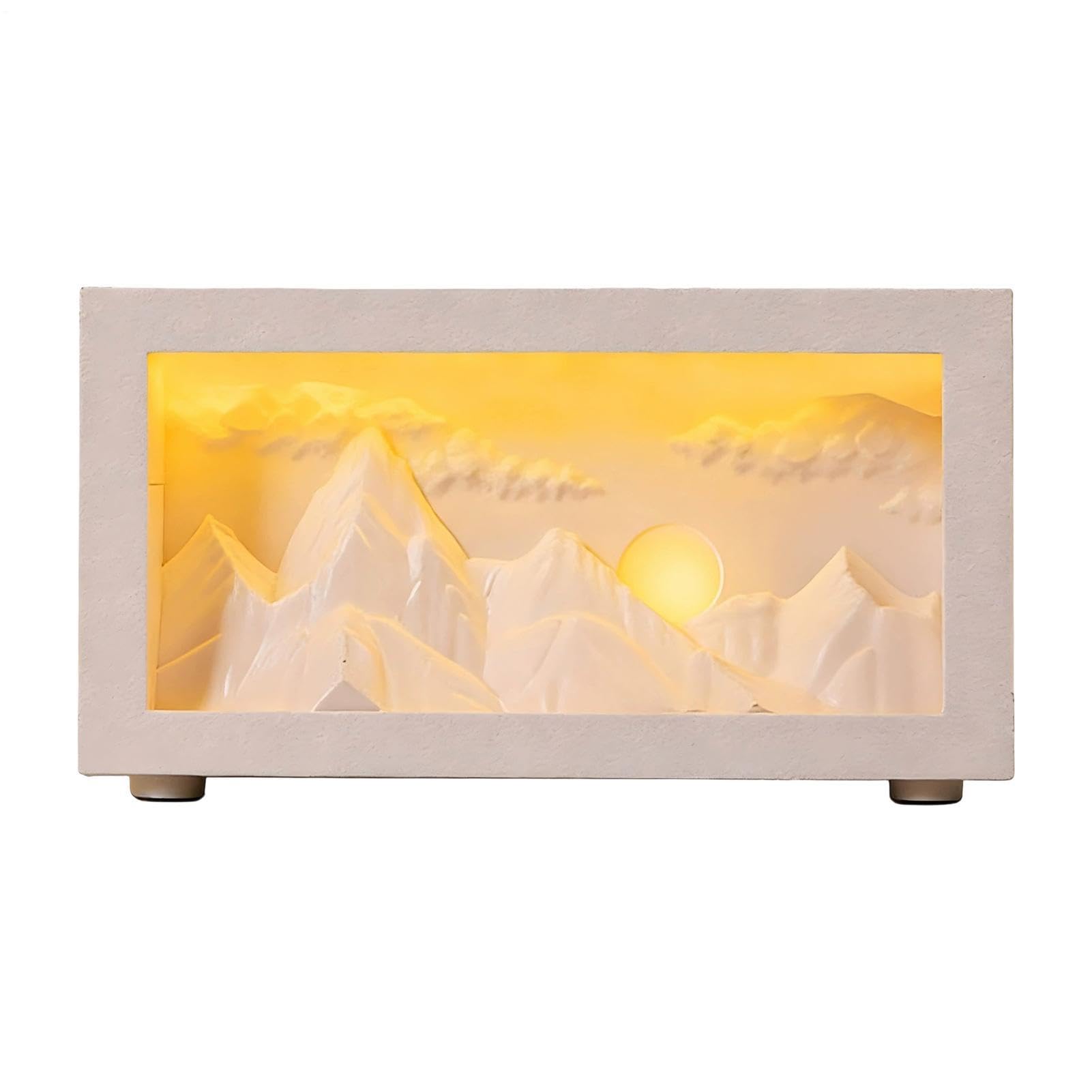 Diffuseur Humidificateur de bureau silencieux Motif montagne Désodorisant