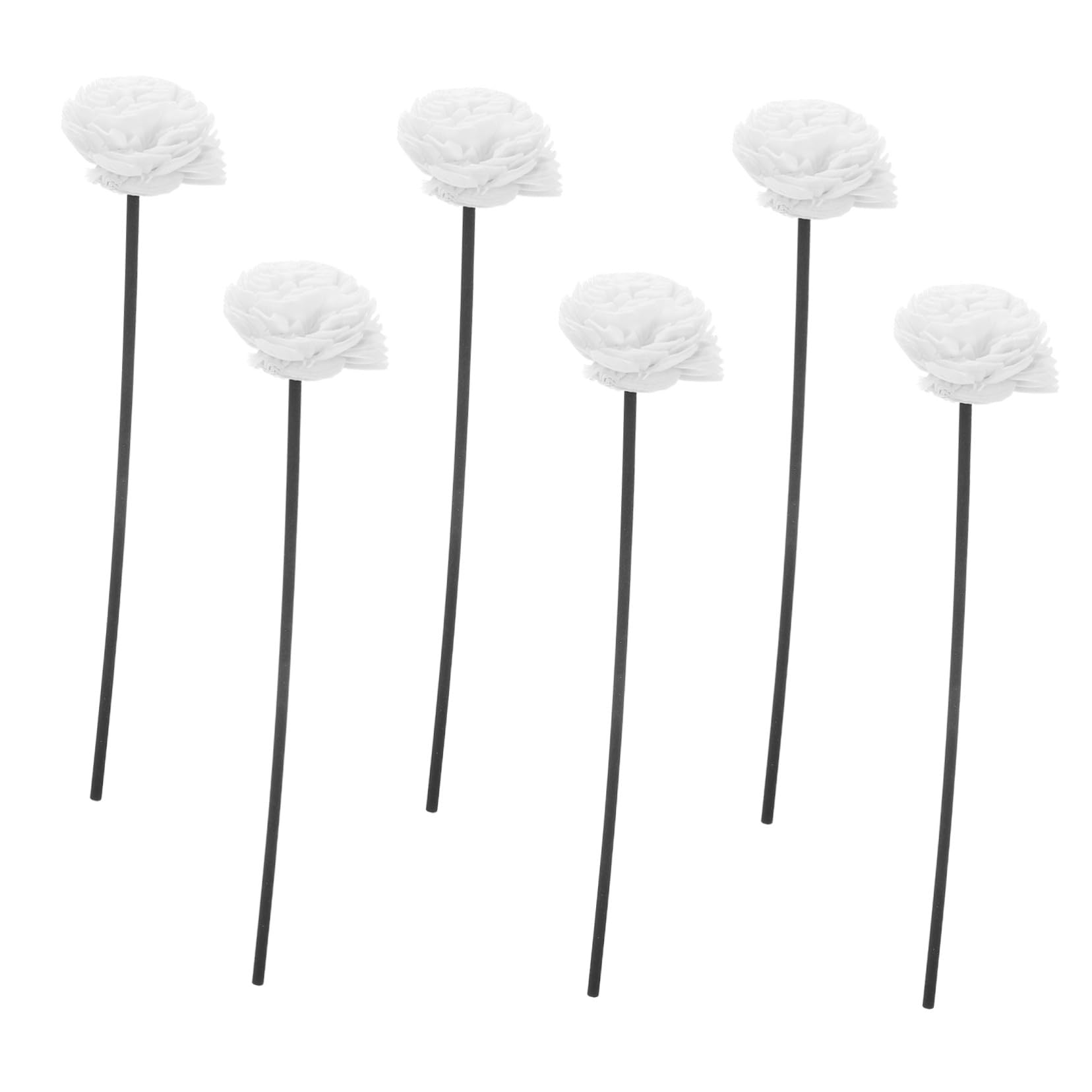 ABOOFAN 30 Stck. Aromatherapie Ätherisches Öl Flüchtige Stange Aromatherapie-papierstäbchen Natürliche Getrocknete Blütendiffusorstöcke Duftstäbchen Für Ätherische Öle Ballaststoff