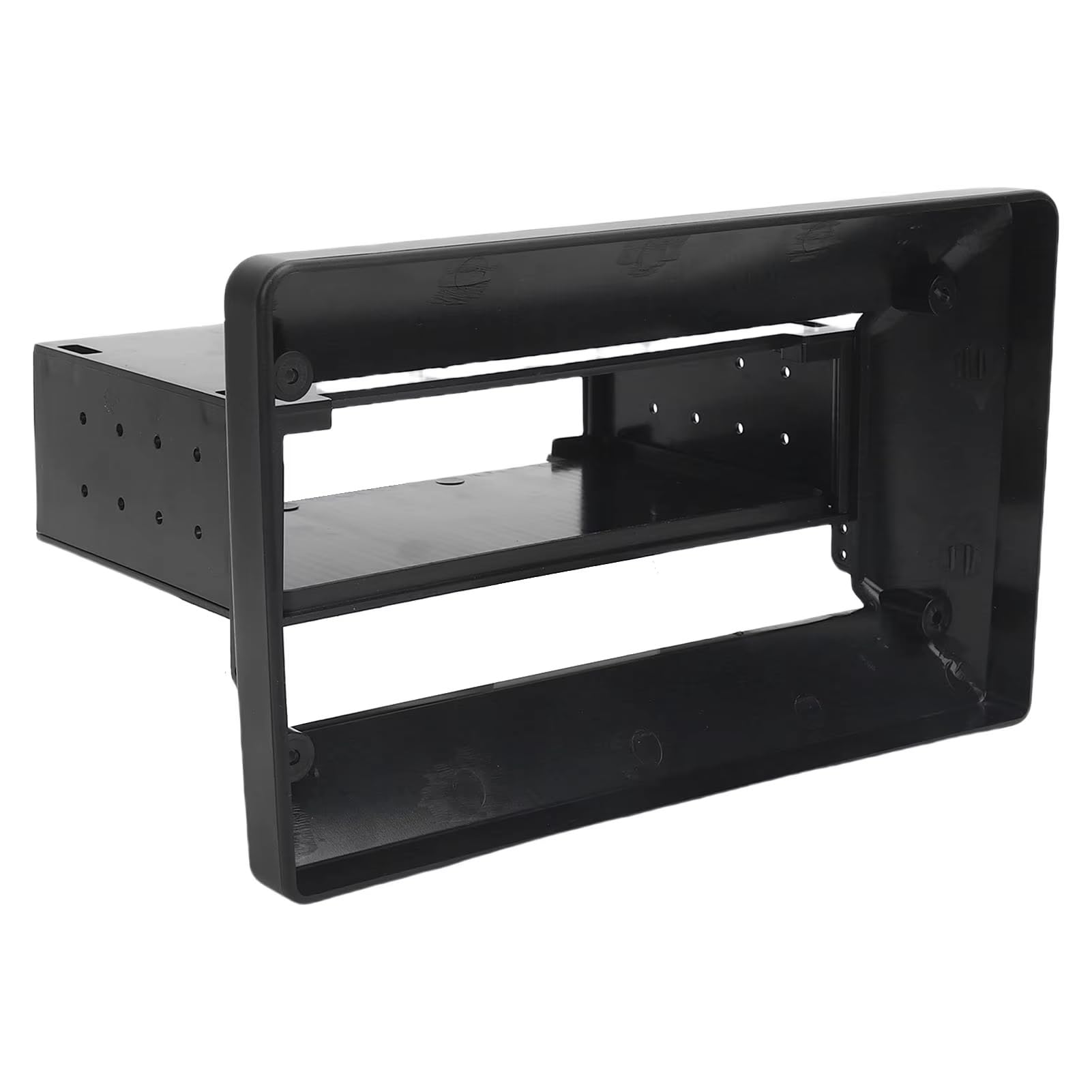 Panel Embellecedor Radio Marco De Radio Coche Solo DIN Marco Panel Navegación ABS Accesorios Interiores Automotrices Universales Marco Radio para Coche