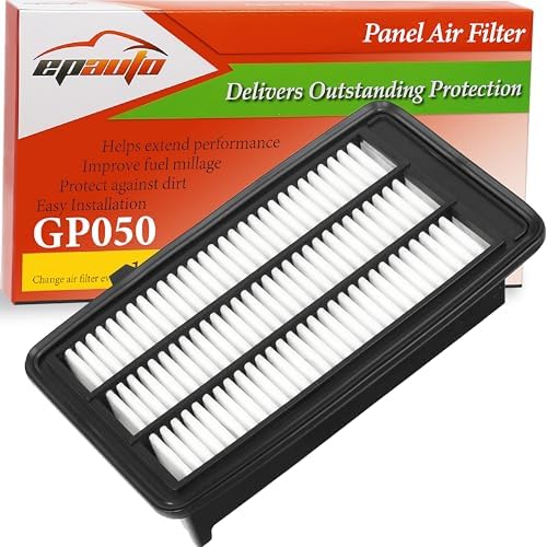 EPAuto GP050 (CA12050) Engine Air Filter, Replacement for Honda Civic 1.5L (2016–2021), CR-V 1.5L (2017–2022) – Rigid Panel Filter for Fuel Efficiency and Engine Protection