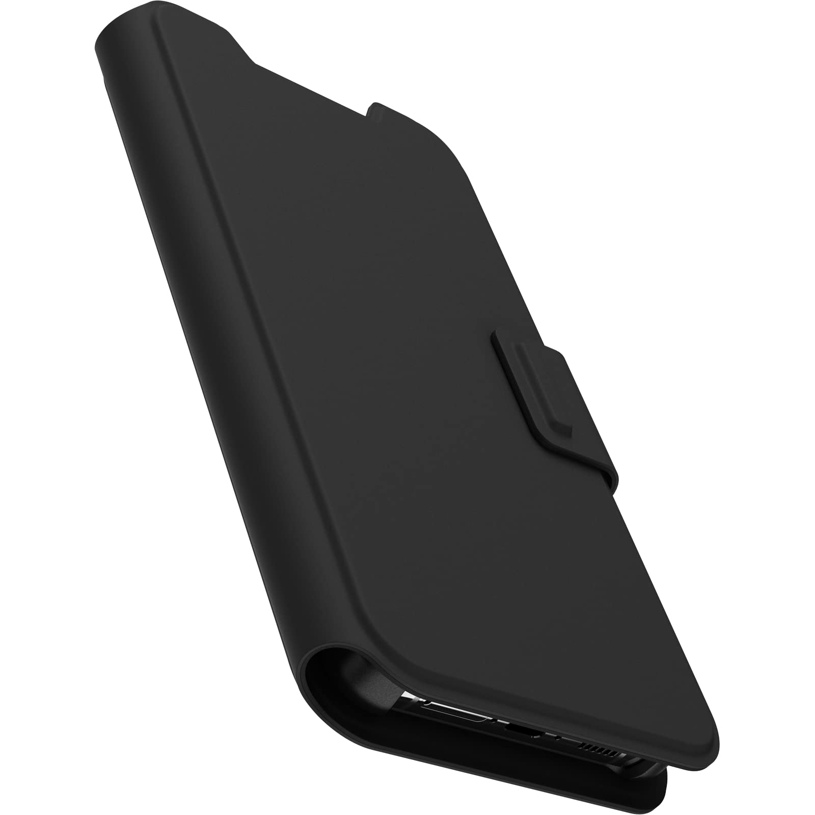 OtterBox Cover per Samsung Galaxy S23+ Strada Via, resistente a shock e cadute, folio sottile, morbido al tatto con slot carta di credito, testato 2x vs norme MIL-STD 810G, Nero