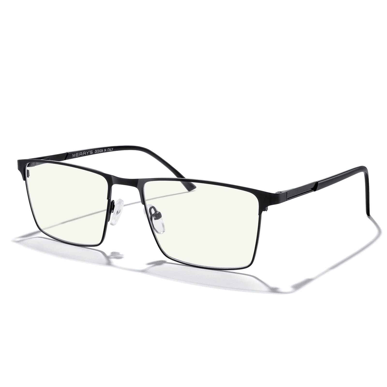 MERRY'S Men's Blue Light Blocking Glasses - Vintage Computer Reading Glasses for Men
