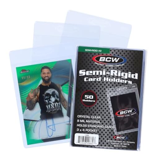 BCW 1-SR2 Semi-Rigid Card Holder - #2