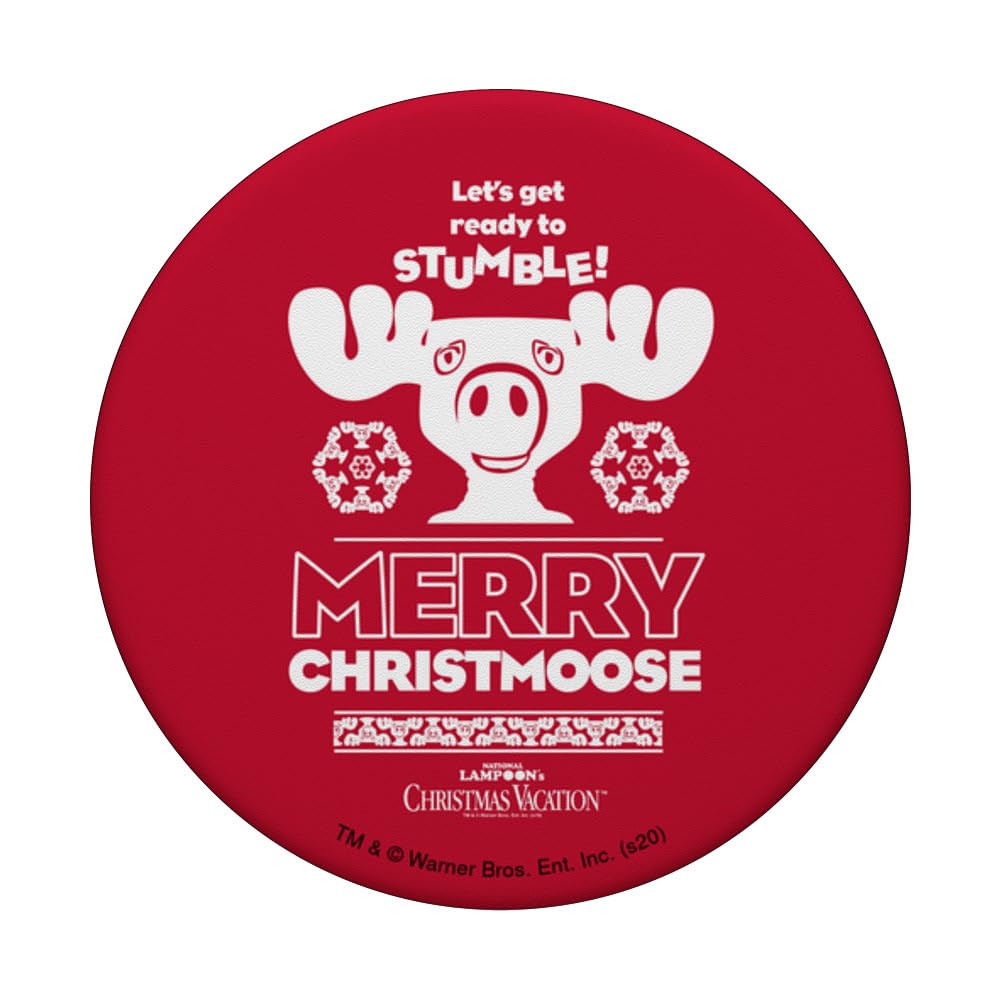 National Lampoon's Christmas Vacation Merry Christmoose PopSockets Swappable PopGrip, Black - Image 3
