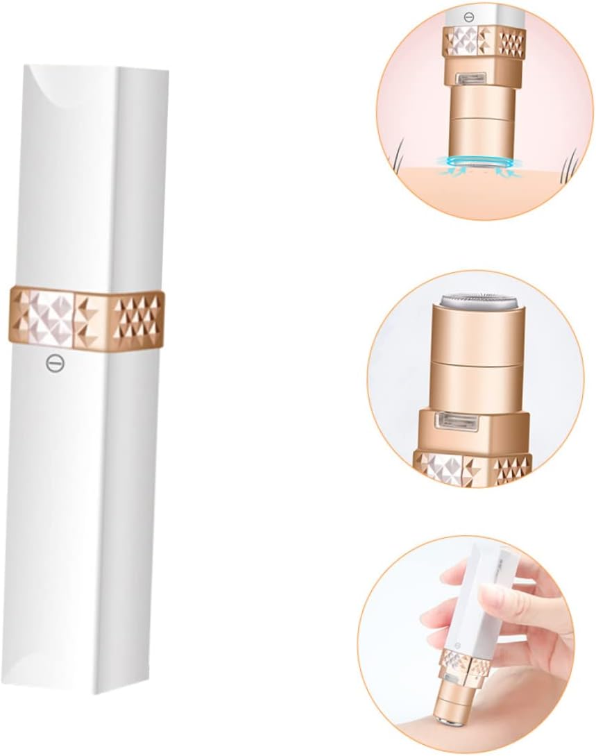 VICASKY Electric Eyebrow Razor Facial Hair Remover Epilator for Women Painless Trimmer Portable Hair Removal Tool