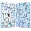 Flowers-Bows-Blue
