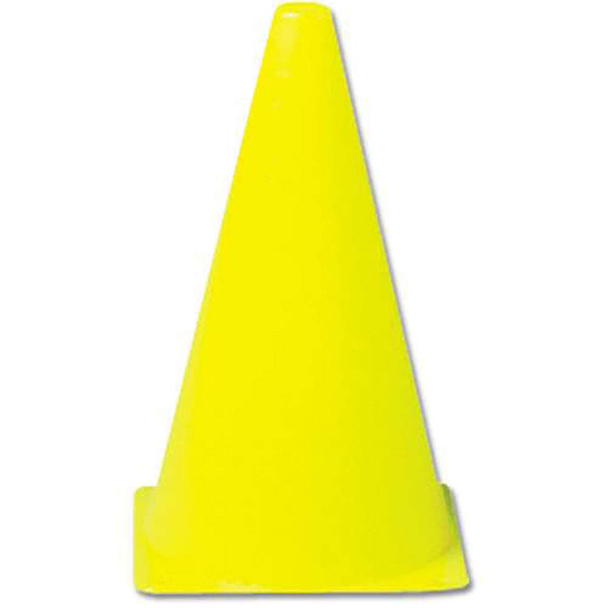 Cône d'agilité jaune haute visibilité de 22,9 cm à base stable