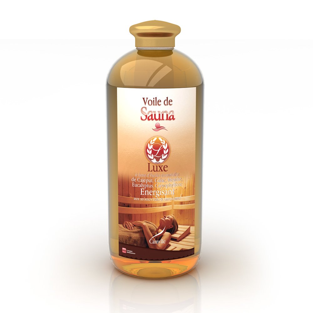 Voile de Sauna Luxe aux Huiles Essentielles 100% Pures et Naturelles 1000ml