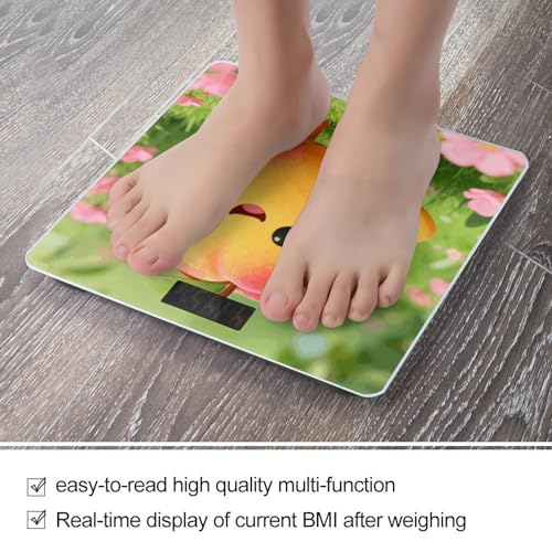 Báscula digital precisa para baño con pantalla LCD miniatura 5