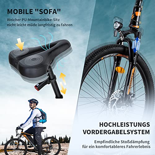 Fafrees Hailong-One Mountainbike, 26 inch (66 cm) met app, 3,5 inch lcd-display, 25 km/u, voor pendelen, elektrische… - Afbeelding 8
