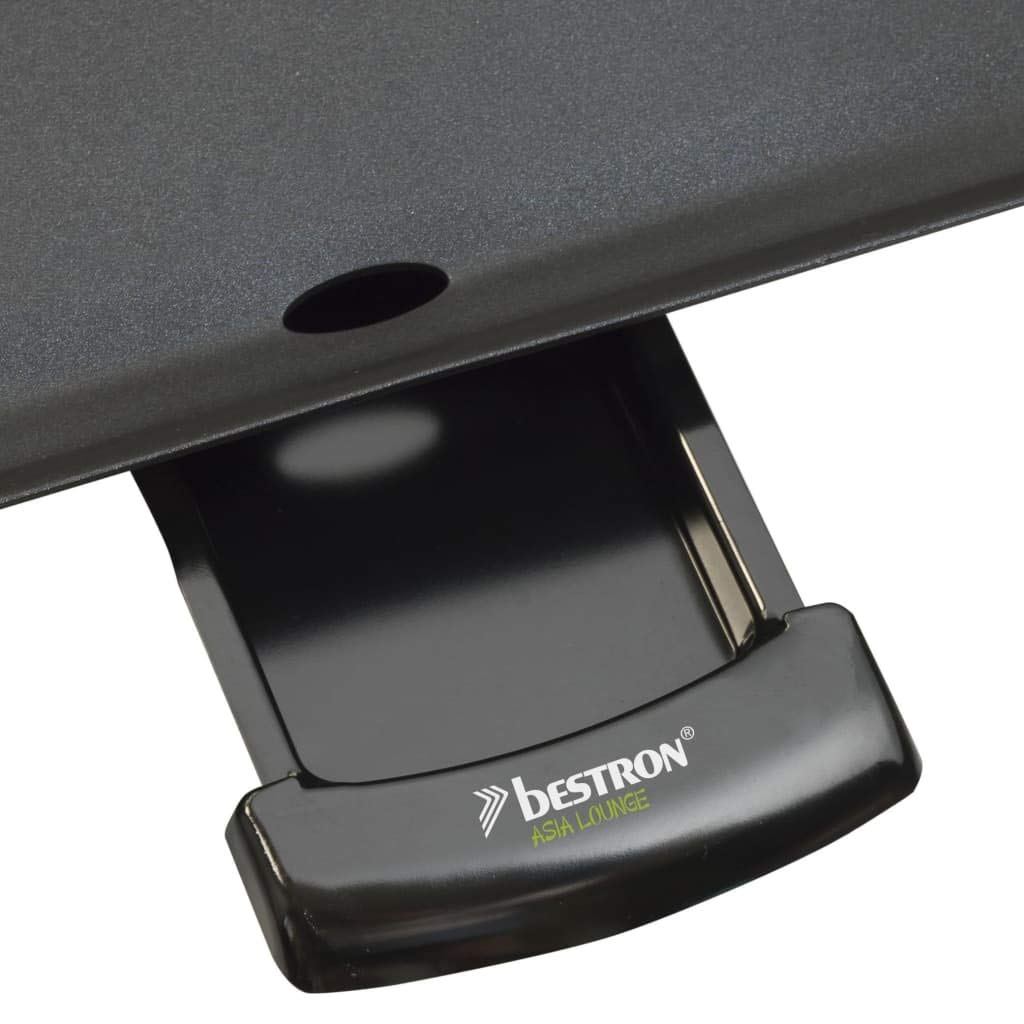 Bestron XXL Plancha electrica para cocinar en diseño ASIA, plancha cocina con revestimiento antiadherente, Parrilla eléctrica para hasta 8 personas, 1800 vatios, color: negro