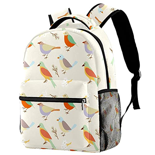 Sac à dos décontracté grande capacité pour femme active motif Palmetto