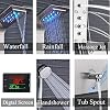 JUNSHENG-Columna-Ducha-Hidromasaje-LED-6-Salida-de-Agua-LCD-Pantalla-Acero-Inoxidable-Columna-de-Ducha-con-Cabezal-Ducha-y-Ducha-de-ManoNiquel-Cepillado JUNSHENG-Columna-Ducha-Hidromasaje-LED-6-Salida-de-Agua-LCD-Pantalla-Acero-Inoxidable-Columna-de-Ducha-con-Cabezal-Ducha-y-Ducha-de-ManoNiquel-Cepillado
