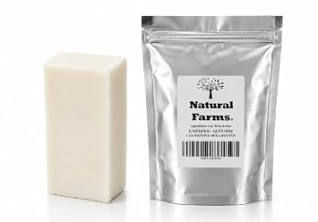 1lb 100% Ultra Refined Shea Butter by Natural Farms