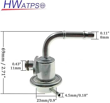 Hongwin 22670-73C0A Fuel Pressure Regulator For Nissan Almera (N15