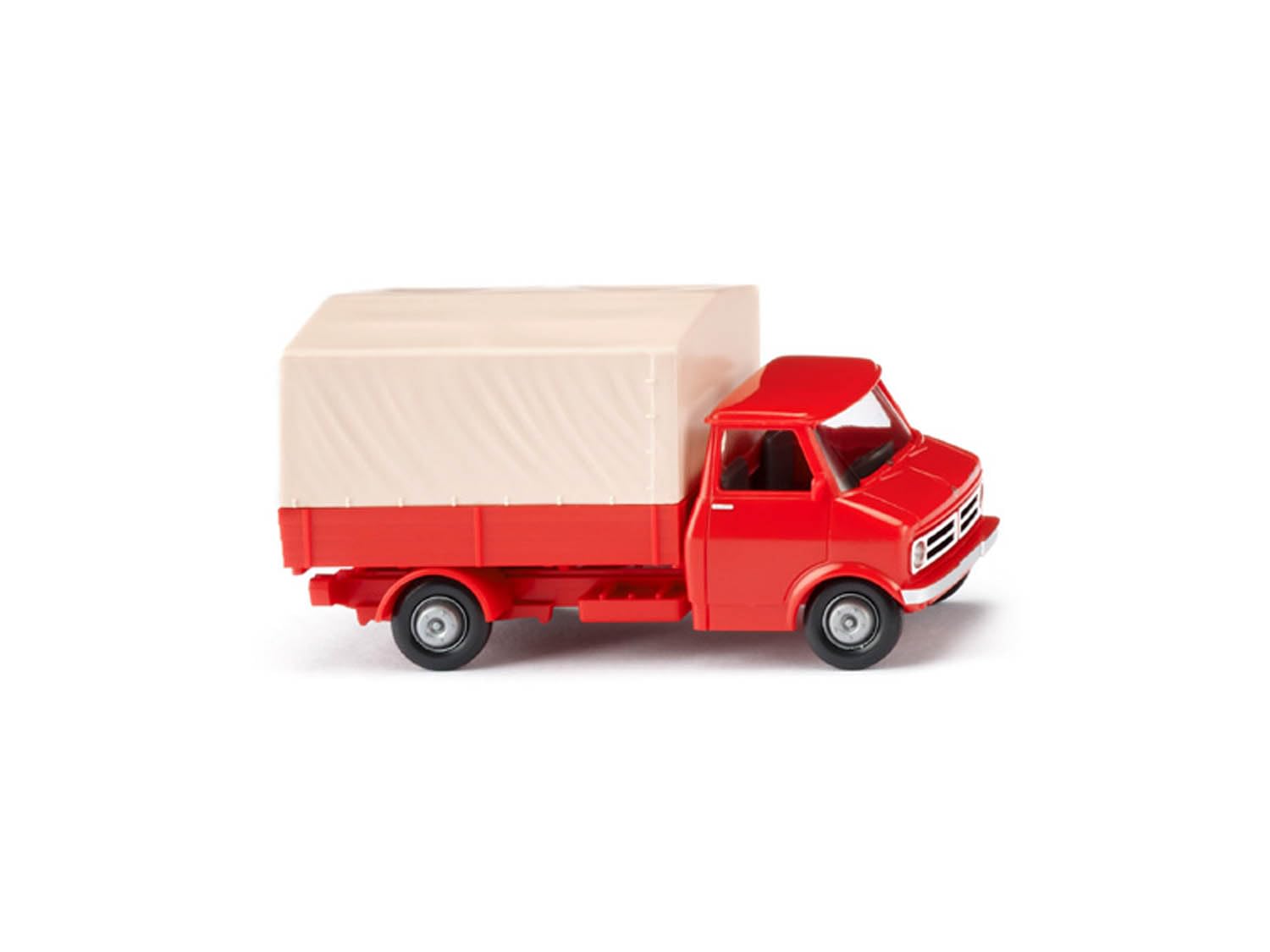 Wiking Bedford Flatbed Lorry Blood Orange 1969-88 WK035204 HO Gauge