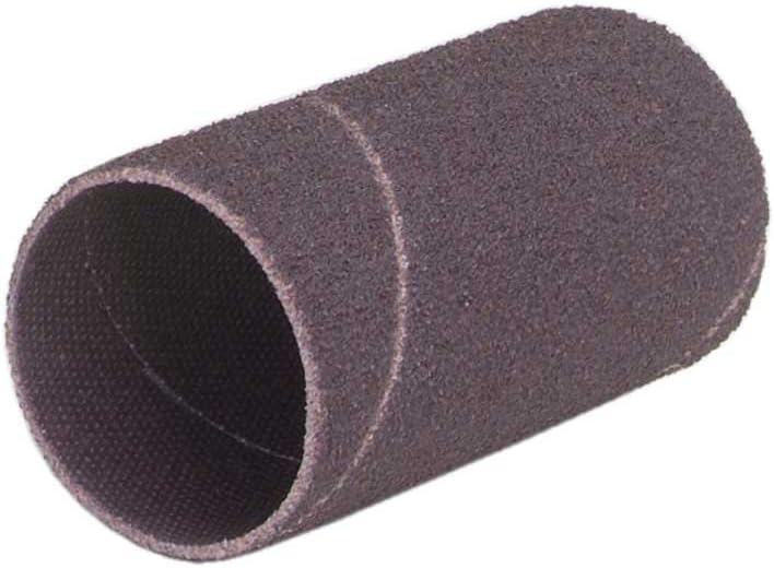Merit Abrasive Spiral Band, Resin Bond, Aluminum Oxide, 1" Inside Diameter x 2" Width, Grit 80 (Pack of 100)