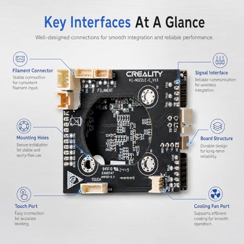 Image of for Original PCBA G K1-MAX /K1 T9 GD32F303CBT6 NOZZLE-C-V13 Adapter Board Replace 3D Printer Accessories