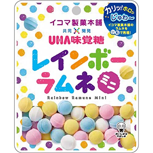 Amazon.co.jp: UHA味覚糖 レインボーラムネミニ 袋 30g × 6袋