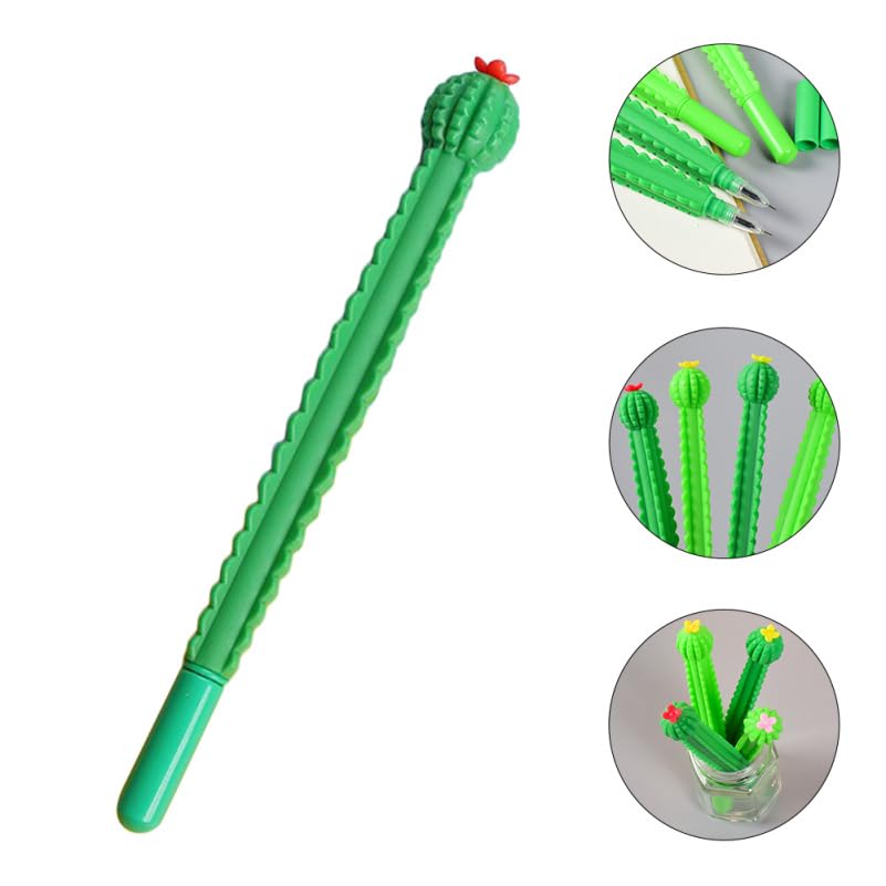 Set de 10 bolígrafos gel con diseño cactus Gadpiparty miniatura 6