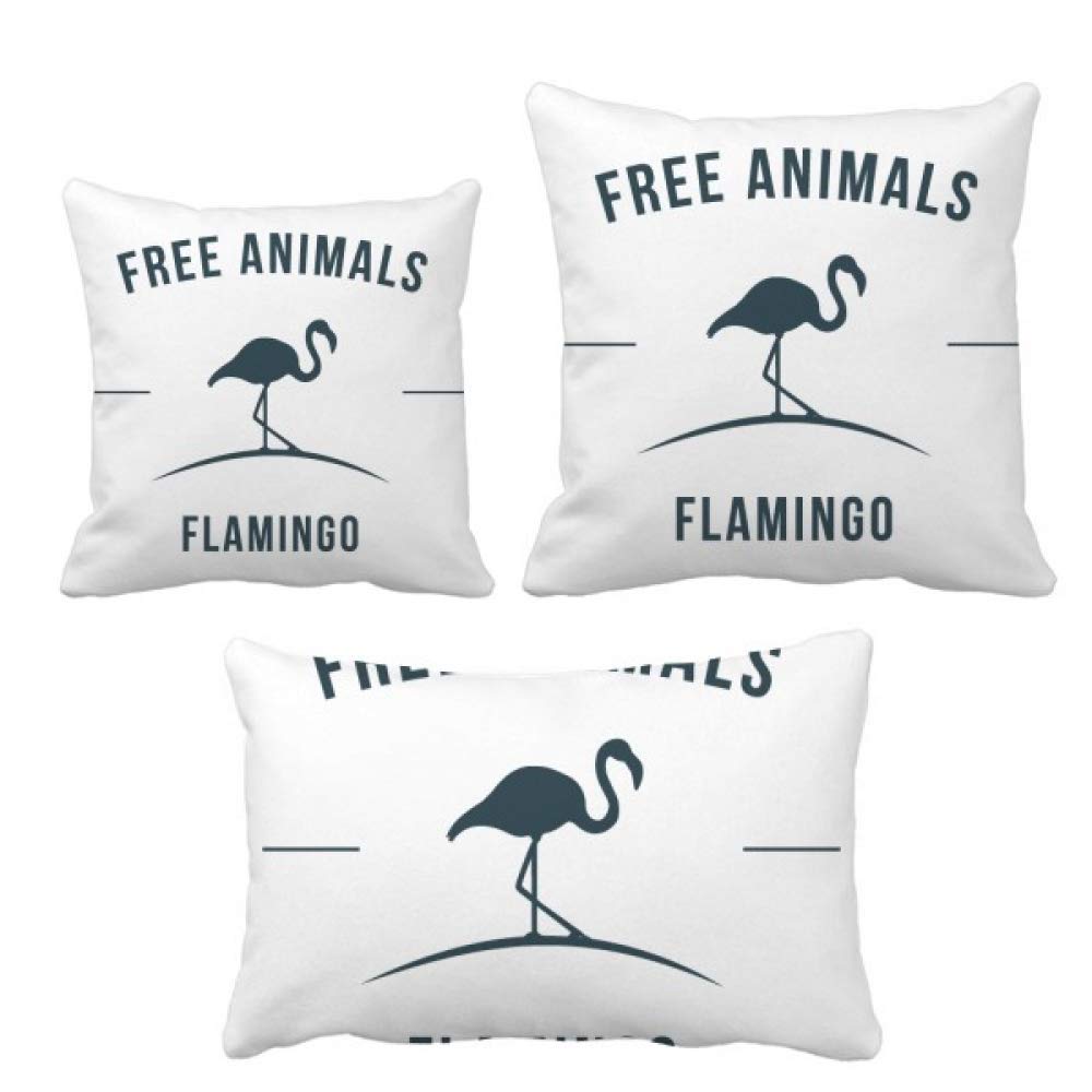 Housse de coussin flamant rose pour raviver un canapé beige terne