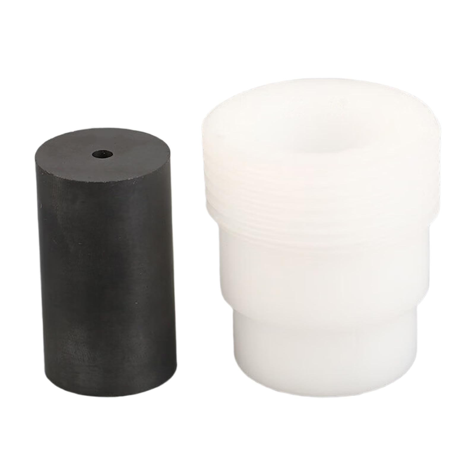 Sandblasting Nozzle Features Rubber Sleeve to Air Leakage and Improve Efficiency Size 3.5x2cm Nozzle
