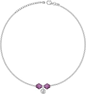 GIVA 925 Silver Anklet for Women, Single | Gifts for Women & Girls