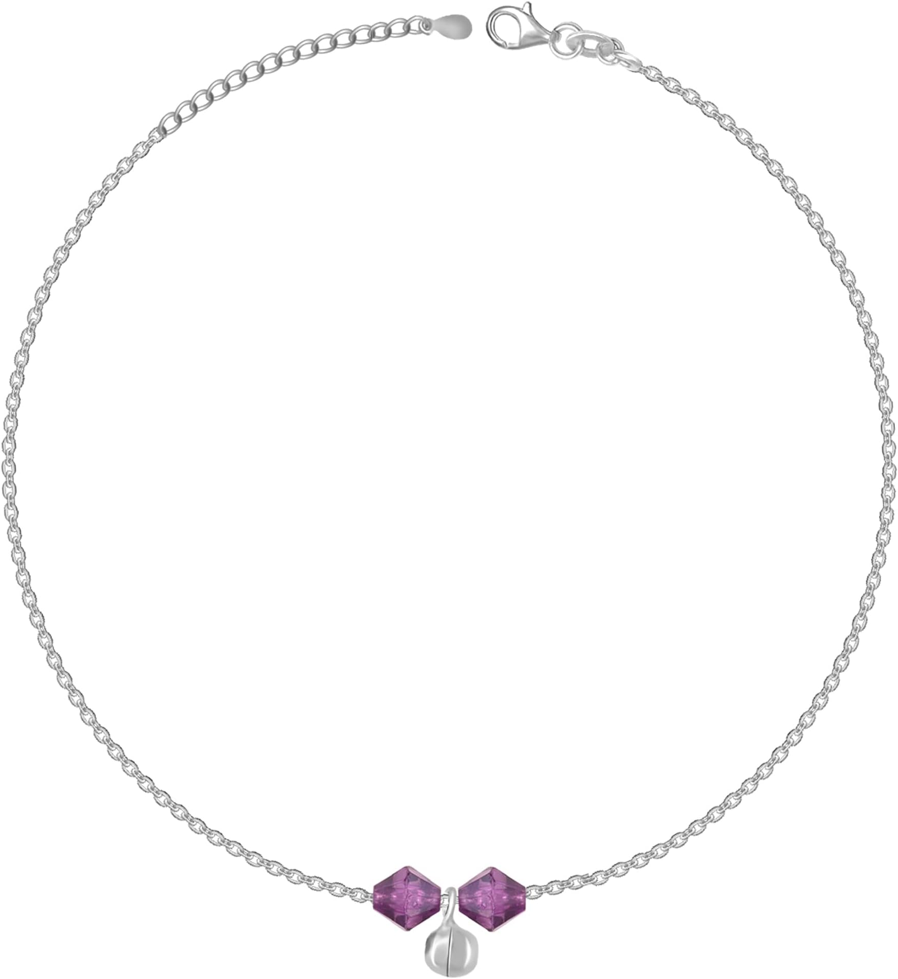 GIVA 925 Silver Anklet for Women, Single | Gifts for Women & Girls