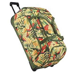 travelite Kick Off Wheeled Duffle XL, Jungle Design, Unisex Travelite Trolley reistas maat XL, Kick Off Bagage serie: 77…