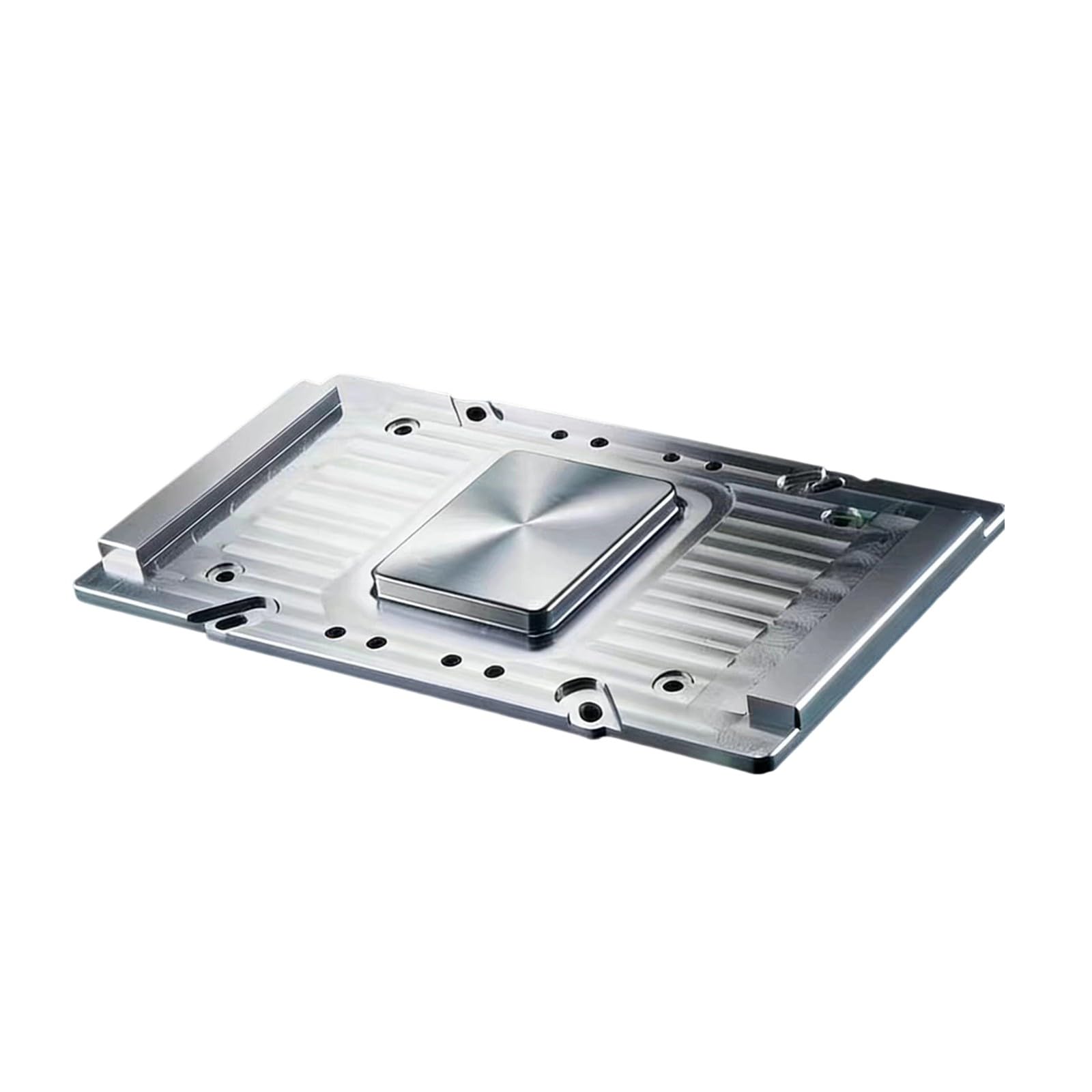 Alluminio Diffusore di Calore Dissipazione Termica Piastra Radiatore Sostituzione per V100 SXM2 GPU Accessori Scheda Grafica Intelligence Driver di Raffreddamento