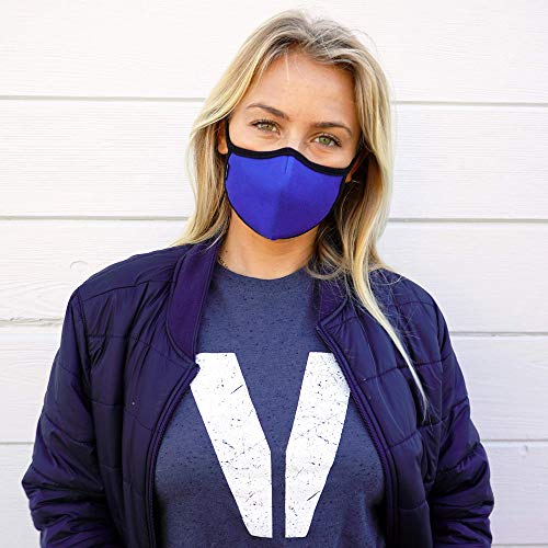 Particle Filtering Face Mask by Vogmask, VMC (Black Noir, Small (Pack