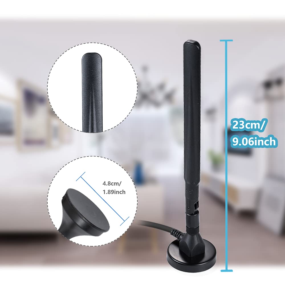 Antenna Gsm / Umts Sma 3 Dbi Omnidirezionale Con Base Magnetica - Foto 9