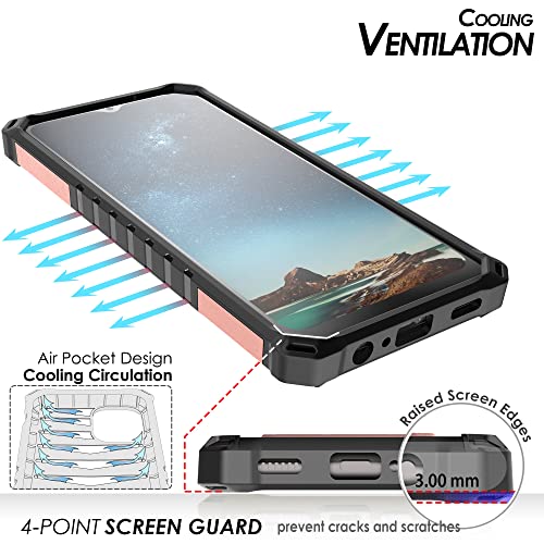 Beyond Cell Tri-Shield Phone Case With Kickstand Compatible With Samsung Galaxy A13 5G Military Grade Drop Tested Rugged High Impact Full Body Shockproof Protection Corgi #TOP4