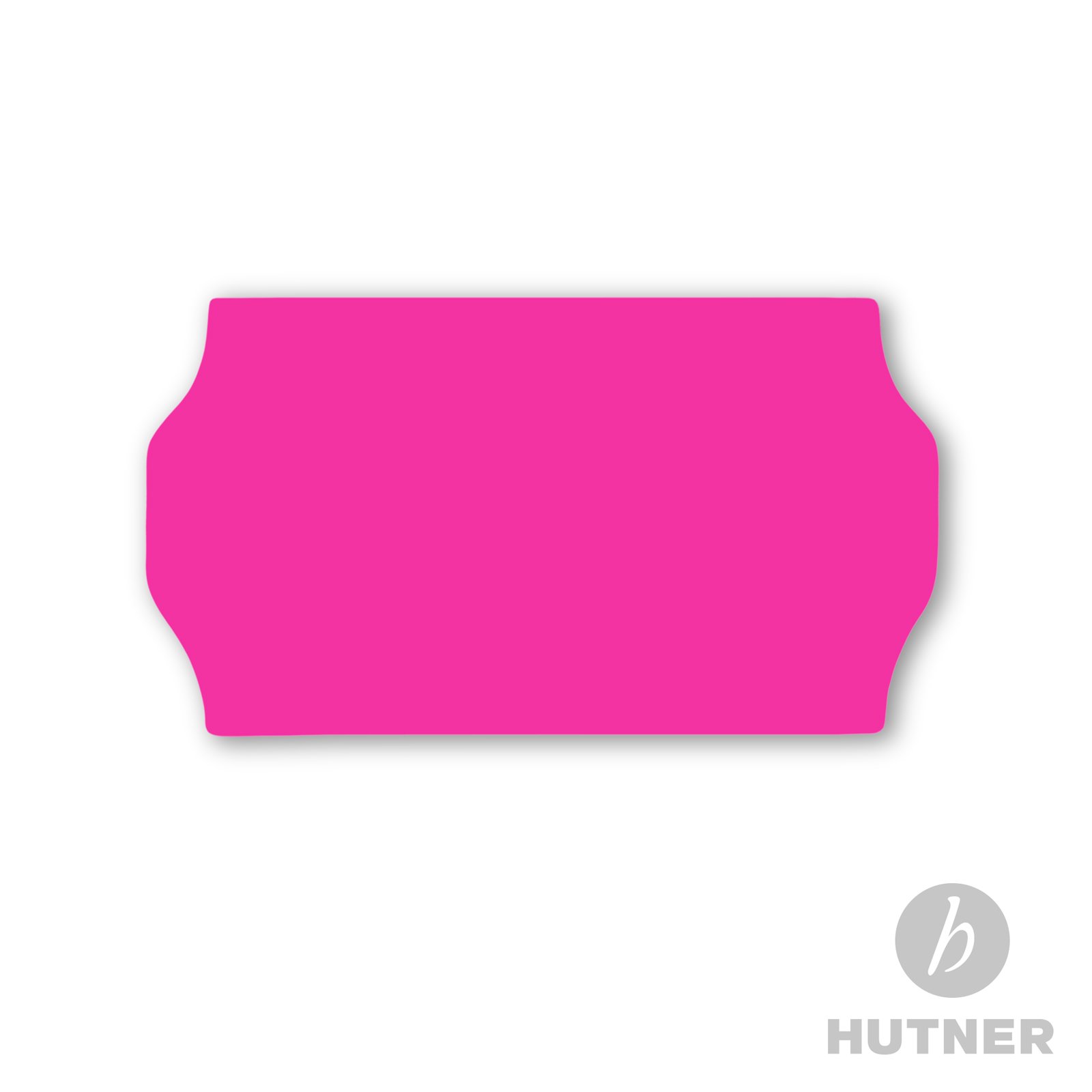 30 Rollen Preisetiketten 26x16 leucht-pink permanent | 33.000 Etiketten | Preisauszeichner Etiketten | Auszeichner Etiketten | HUTNER