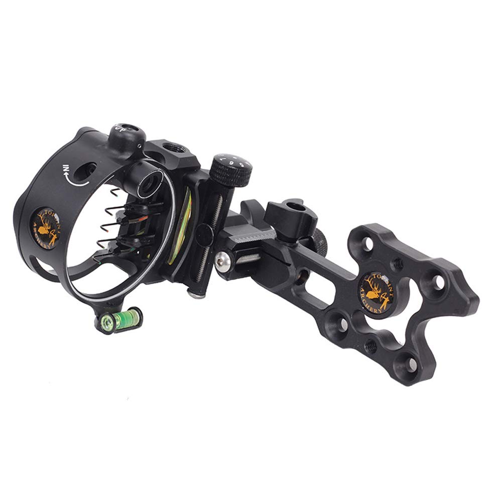 Compoundbogen Visier 5-Pin 0.019" Faseroptik Lang/Kurz Rechts