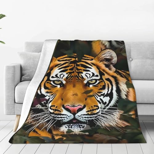 Couverture polaire tigre cadeau idéal pour maison et chambre - 2